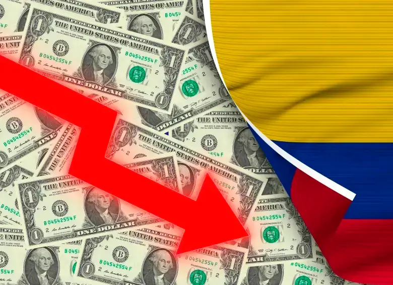 La caída del dólar en Colombia se acentuó esta semana. La divisa bajó a niveles que no se veían desde abril de 2024. FOTO GETTY