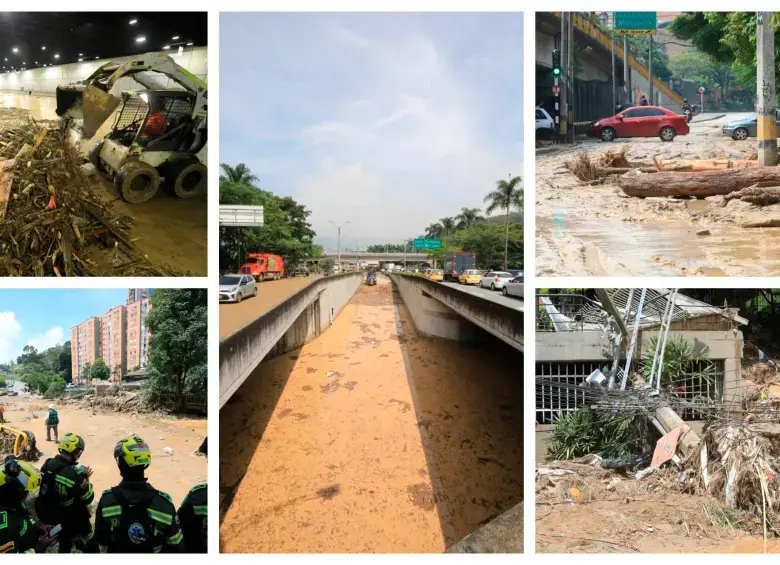 Un informe del Sistema de Alerta Temprana de Medellín y el Valle de Aburrá (Siata) reveló que abril fue el mes más lluvioso en los últimos 14 años. FOTO: Cortesía