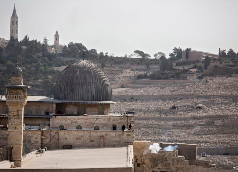 La Explanada de las Mezquitas ha sido el escenario, desde hace siglos, de enfrentamientos entre distintas religiones. FOTO AFP