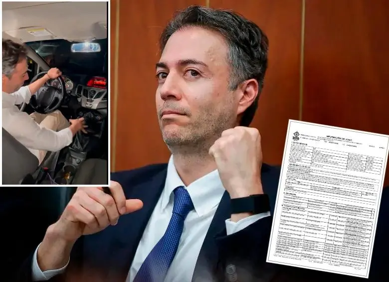 Daniel Quintero publicó el video de “el cambio en primera” en mayo de 2022. FOTOS Cortesía y EL COLOMBIANO