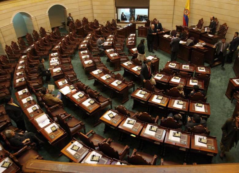 Congreso de la República de Colombia. FOTO: COLPRENSA