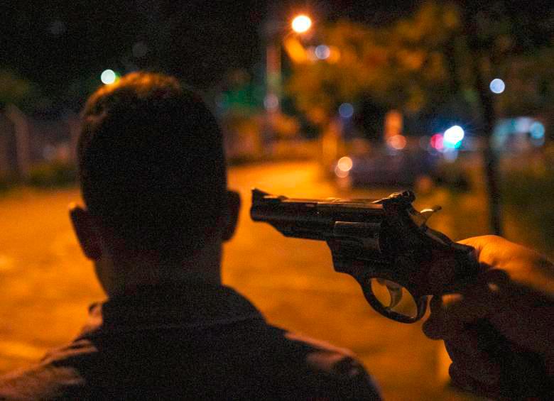 Dos ladrones atracaron una peluquería donde les cortaban el cabello. FOTO: Camilo Suárez