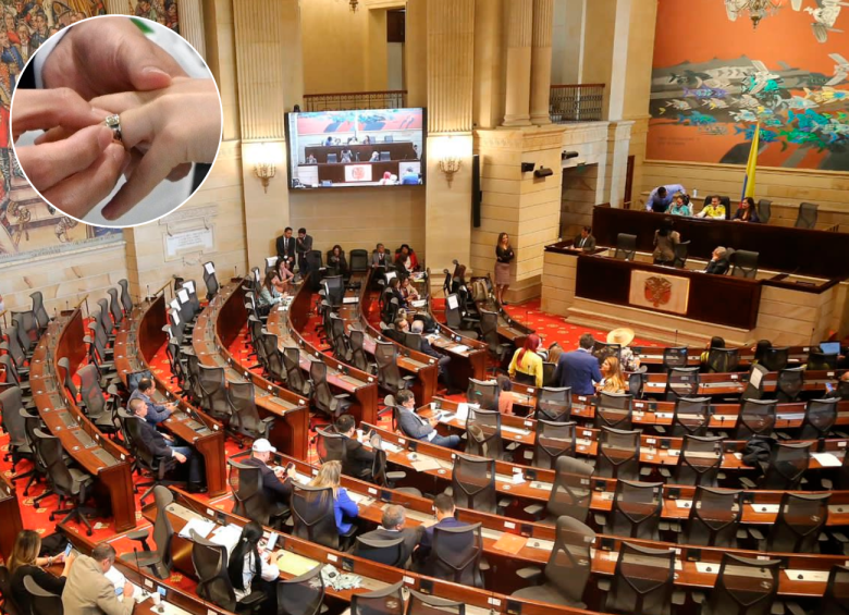 Con 59 votos a favor y 11 en contra, la plenaria del Senado dio luz verde a este proyecto que flexibiliza las condiciones para poder divorciarse en Colombia. FOTO CORTESÍA