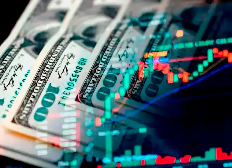 La divisa estadounidense se ubica por debajo de los $4.200. FOTO: Archivo