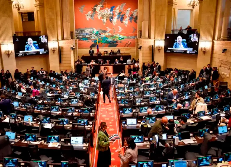 Este 20 de julio se instala el último periodo legislativo del actual Congreso de la República. FOTO COLPRENSA
