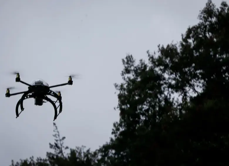 Los drones son modificados con explosivos que pueden ser detonados desde lejos.<b> Foto: </b>COLPRENSA (referencia).