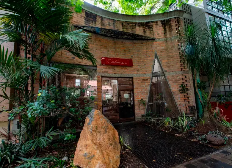 Carmen, ubicado en El Poblado, es uno de los restaurantes recomendados por la revista. FOTO: El Colombiano