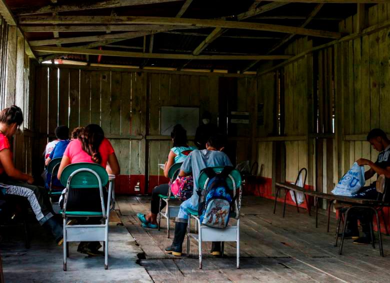 Las regiones con mayor cantidad de docentes amenazados son Bajo Cauca, Norte y Nordeste. FOTO: MANUEL SALDARRIAGA