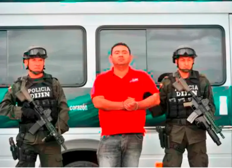  Jorge Luis Alfonso López (“el Gatico”) fue capturado en 2012 y condenado por homicidio agravado y concierto para delinquir. FOTO: CORTESÍA DE POLICÍA.