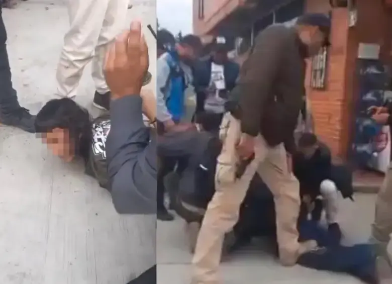 “Lo hice por plata, por mi familia”: el grito del adolescente antes de ser aprehendido por las autoridades