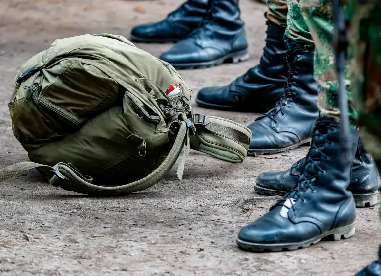 Un teniente, un sargento, un cabo y seis soldados rasos deberán responder por el homicidio de un civil en la base militar de Frontino. FOTO: ARCHIVO EL COLOMBIANO