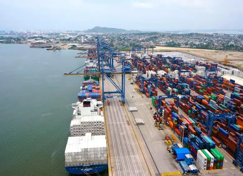 Las importaciones de Colombia en febrero ascendieron a US$5.741,4 millones, lo que representó un aumento de 7,8% frente al mismo mes de 2025. Foto: El Colombiano 