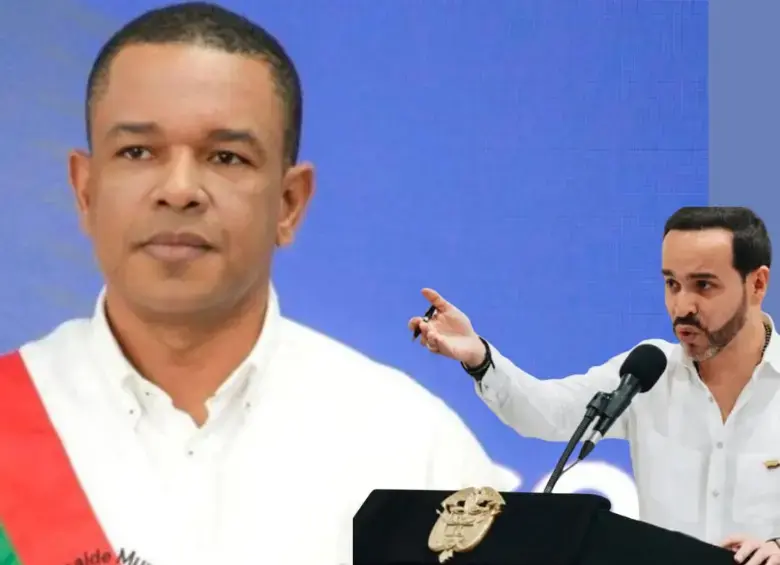El presidente afirmó que Acuña enfrenta 13 procesos por corrupción y cuestionó su gestión municipal. FOTO: Colprensa / Redes sociales