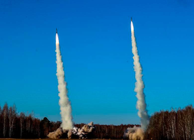 Los dos misiles volaron a unos 250 y 350 kilómetros, respectivamente, antes de caer en el mar del Este. Imagen de referencia. FOTO: GETTY