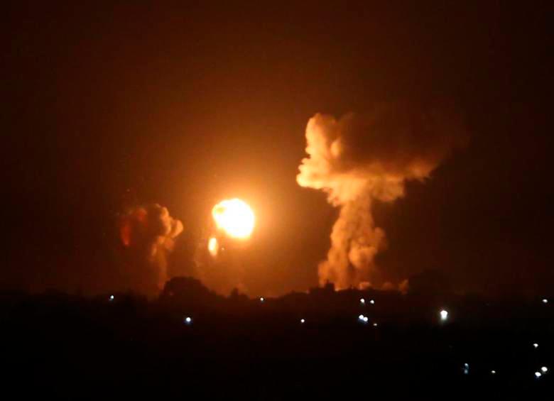 Decenas de cohetes fueron lanzados contra Israel el jueves, y este viernes en la madrugada el ejército israelí respondió FOTO: ARCHIVO AFP