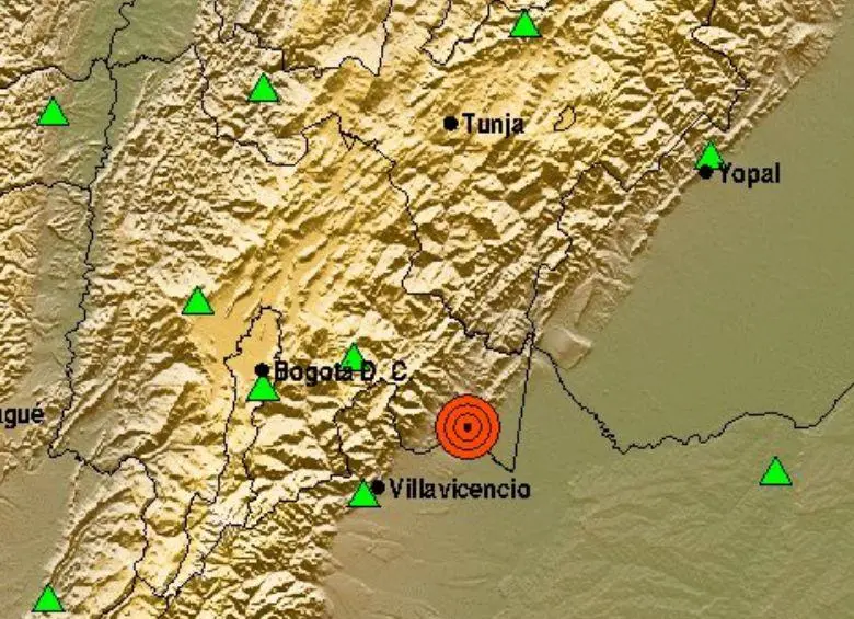 <span class="mln_uppercase_mln">Según</span><b><span class="mln_uppercase_mln"> el reporte del Servicio Geológico Colombiano, el movimiento telúrico en Paratebueno, Cundinamarca, ocurrió a las 4:02 a. m de este miércoles 13 de agosto. FOTO: SGC</span></b>