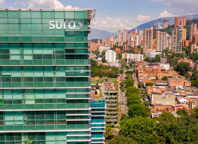 Grupo Sura es la empresa colombiana mejor ubicada en la medición. FOTO: ARCHIVO