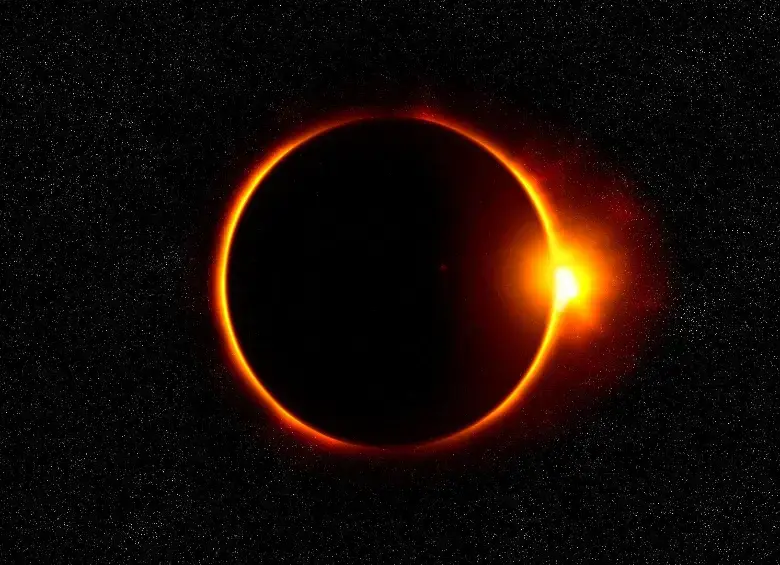 El eclipse del 21 de septiembre no será visible en Colombia ni en ningún país de América del Sur. Foto: Pixabay.