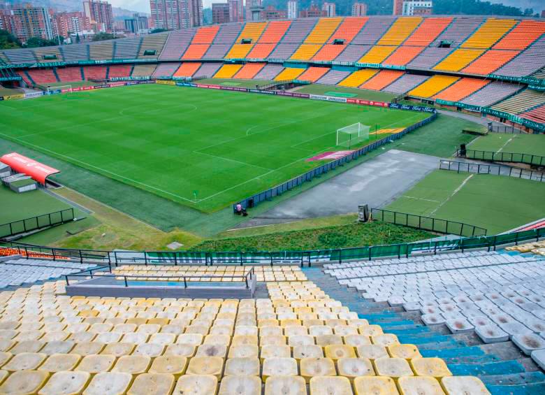 El estadio Atanasio Girardot de Medellín será una de las cuatro sedes que tendrá la Copa del Mundo femenina sub-20 que se jugará en Colombia. FOTO: JUAN ANTONIO SÁNCHEZ 