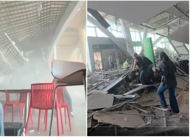 El Aeropuerto Internacional Matecaña de Pereira está entre las terminales más afectadas. Foto: Redes sociales