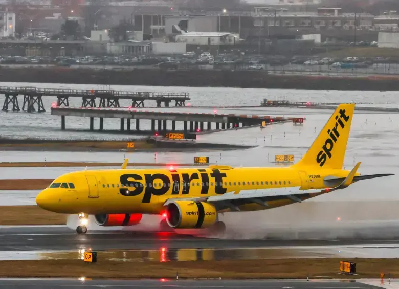 Spirit acumuló durante años algunas de las tasas más altas de quejas y los niveles más bajos de satisfacción entre pasajeros en Estados Unidos. Foto: AFP