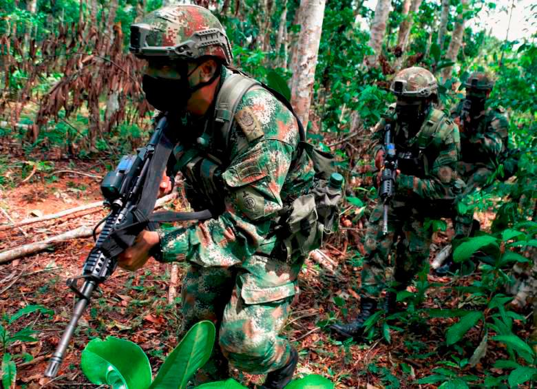Disidencias de las Farc atacaron una patrulla del Ejército en Cauca. FOTO: Colprensa