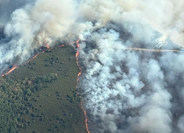 <span class="mln_uppercase_mln">Panorama</span><b><span class="mln_uppercase_mln"> de la dramática situación de incendios en Portugal. FOTO: COMISIÓN EUROPEA</span></b>
