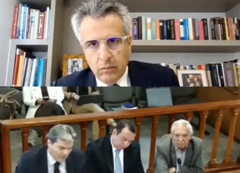 Los exministros Velasco y Bonilla fueron imputados por los delitos de concierto para delinquir agravado, interés indebido en celebración de contratos y cohecho por dar u ofrecer. Foto: captura de video