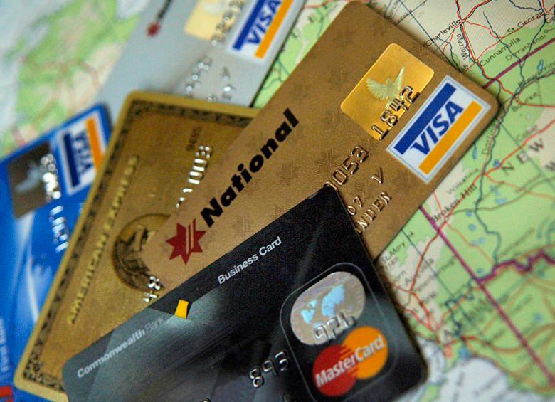 Las tarjetas de crédito son el principal medio de pago en los comercios electronicos en América Latina. FOTO COLPRENSA 