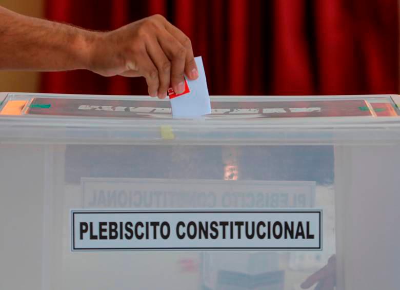 En el plebiscito de 2022, los resultados fueron 38,11 % por el apruebo y 61,89 % por el rechazo. FOTO GETTY