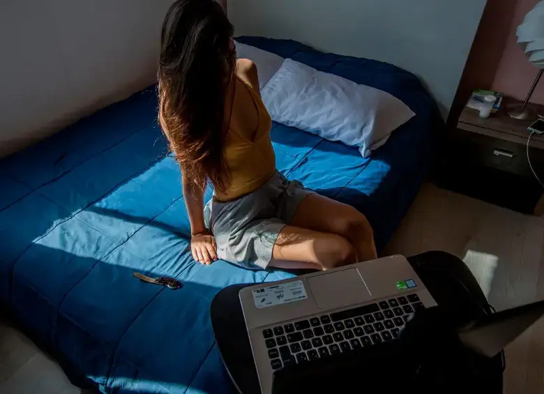 Trabajo como modelo webcam en Colombia. Foto: El Colombiano