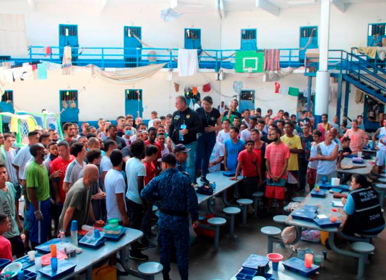 Los internos de la cárcel de Puerto Triunfo han hecho constantes denuncias sobre las precarias condiciones en las que se encuentran. FOTO Cortesía