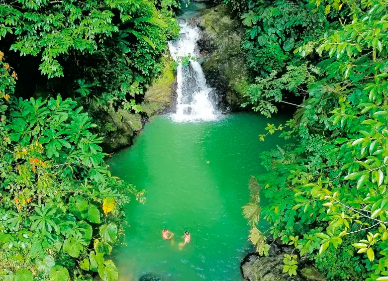 La riqueza hídrica e hidrobiológica de Urabá es uno de sus mayores atractivos turísticos. En la foto, el río Chibugá. FOTO: MANUEL SALDARRIAGA