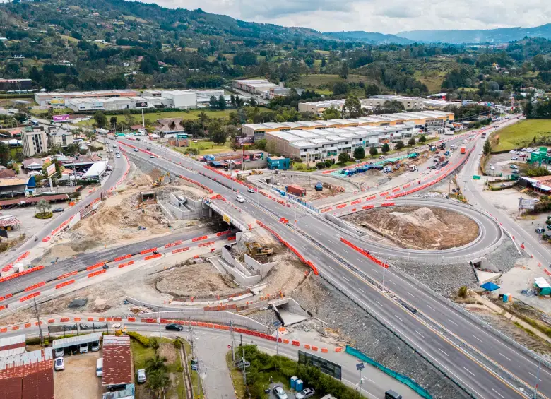Se estima que por el intercambio vial se movilicen hasta 6.500 vehículos por hora. FOTO: CORTESÍA