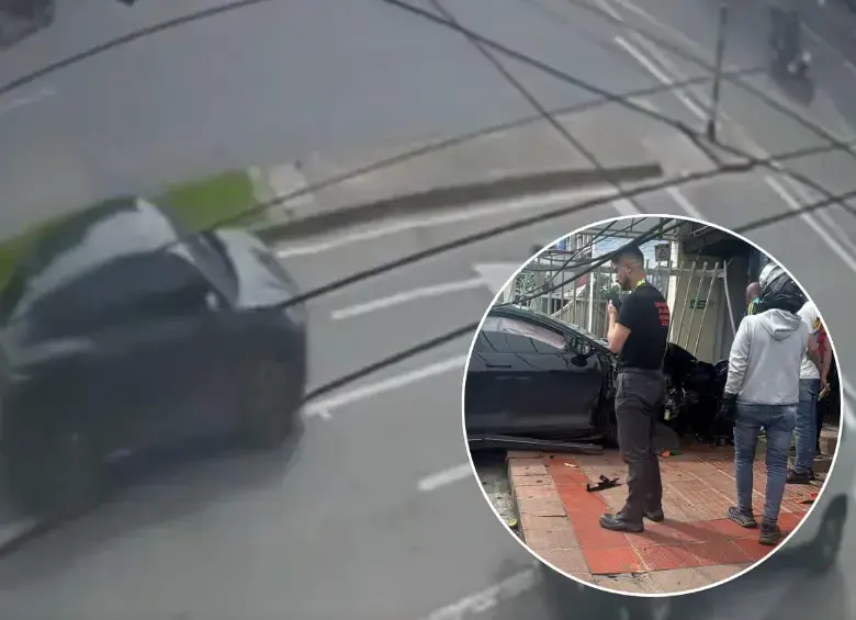 Se conoce más información sobre el grave accidente de tránsito ocurrido en Bogotá. FOTOS: Capturas de video - tomada de las redes sociales 