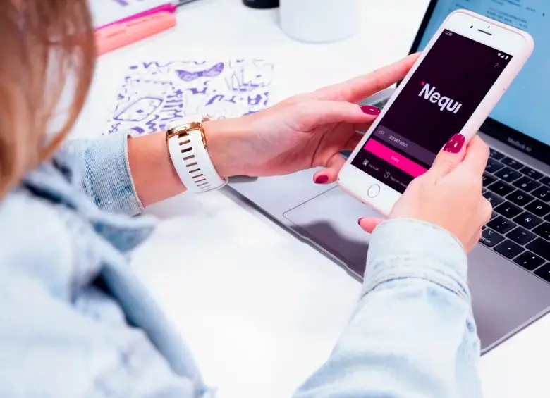 Usuarios reportaron fallas para ingresar y hacer transacciones en Nequi durante la mañana del 6 de diciembre. FOTO cortesía