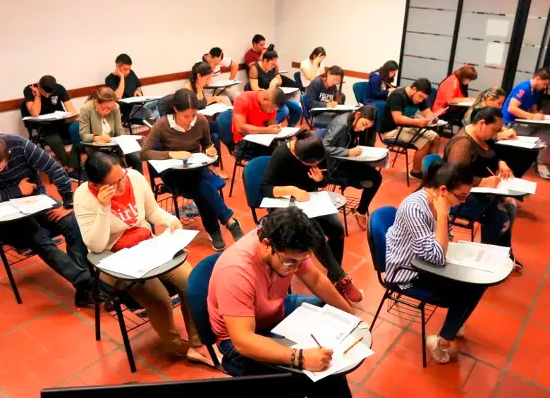 Presentar la prueba Saber Pro es un requisito obligatorio para graduarse de una carrera profesional universitaria. FOTO ARCHIVO EL COLOMBIANO