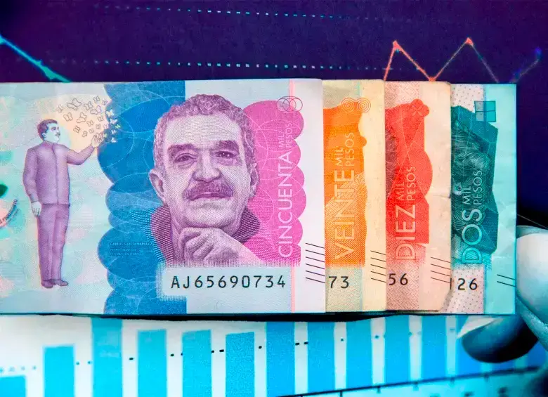 El peso colombiano es la segunda moneda más revaluada de América Latina. FOTO GETTY. 