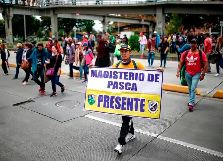 El Gobierno Nacional cambió el modelo de salud de los profesores en mayo de 2024. FOTO COLPRENSA