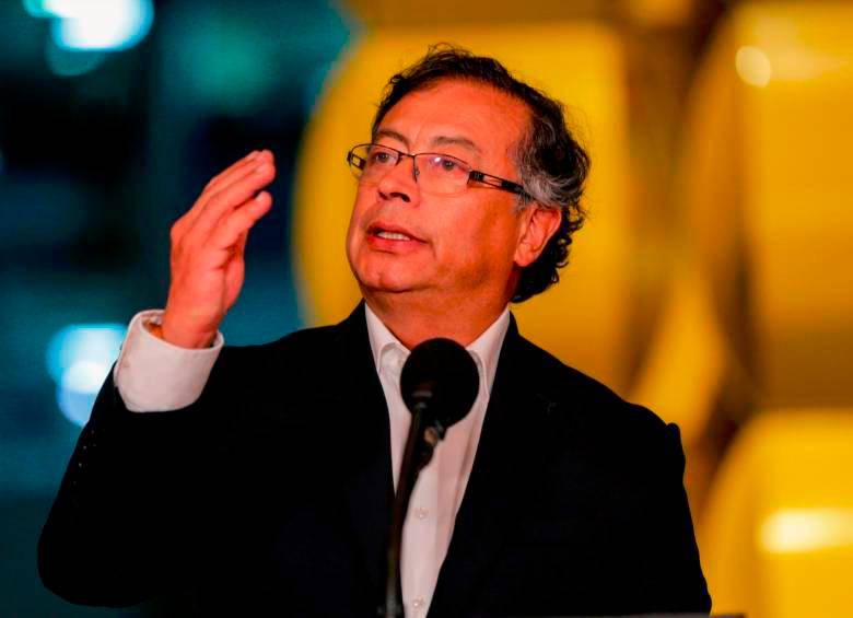 El presidente de Colombia, Gustavo Petro Urrego. 