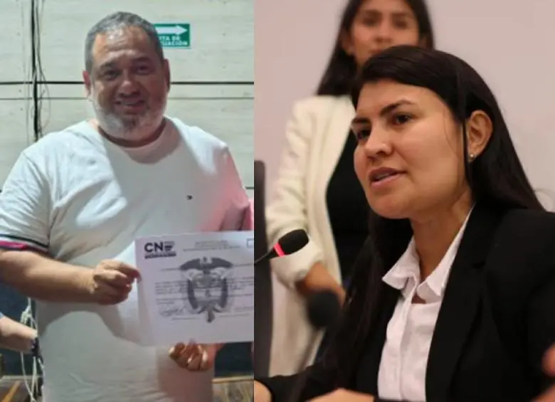 Gustavo González y su esposa Karen Manrique, la hoy congresista detenida en medio del escándalo de corrupción en la UNGRD. Fotos: cortesía