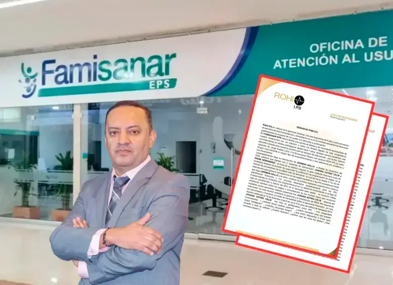 El agente interventor de Famisanar, Germán Gallo, salió mencionado en la denuncia de Rohi. FOTO COLPRENSA