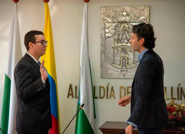 Juan David Palacio fue postulado por el entonces alcalde de Medellín, Daniel Quintero, para que dirigiera el Área Metropolitana. FOTO: CORTESÍA