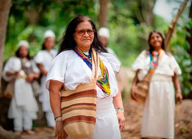 Leonor Zalabata, embajadora de Colombia ante la ONU, lideresa arhuaca y defensora de derechos humanos, será la única voz del país en la presentación del informe sobre la implementación del Acuerdo de Paz en el Consejo de Seguridad. FOTO: COLPRENSA.