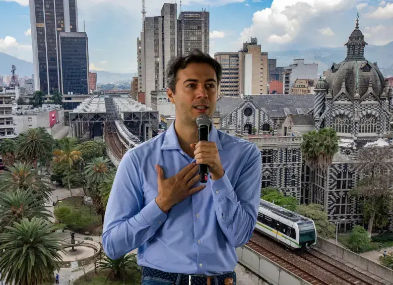 El exalcalde de Medellín Daniel Quintero Calle. Foto: Julio César Herrera Echeverri