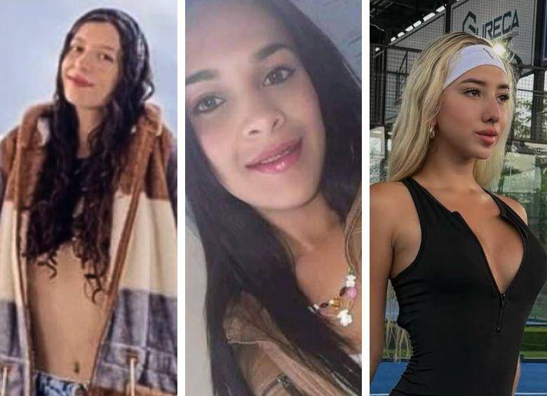 <span class="mln_uppercase_mln"> Sirley</span><b><span class="mln_uppercase_mln"> Vanessa López, Yesica Paola Chávez y </span></b><span class="mln_uppercase_mln">María José Estupiñán, víctimas de crímenes que apagaron sus vidas. FOTO: REDES SOCIALES</span>