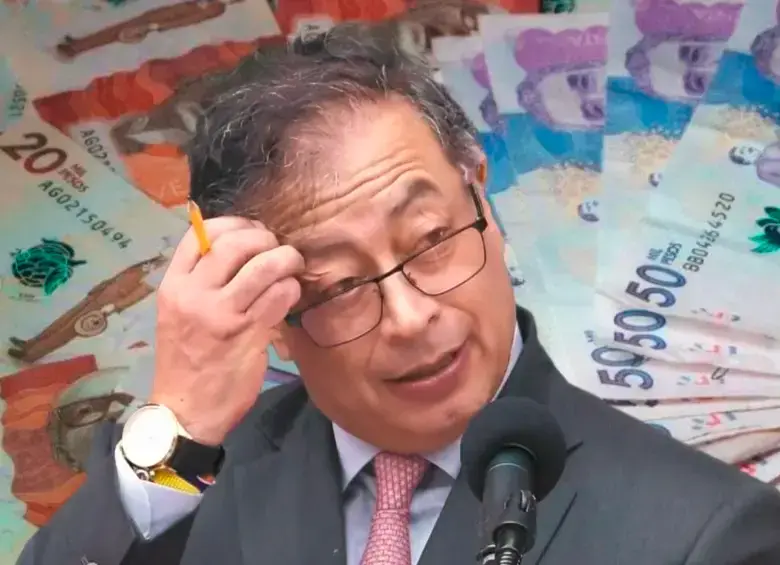El Gobierno de Gustavo Petro podría incumplir la meta de recaudo por tercer año consecutivo. FOTO COLPRENSA Y PRESIDENCIA.