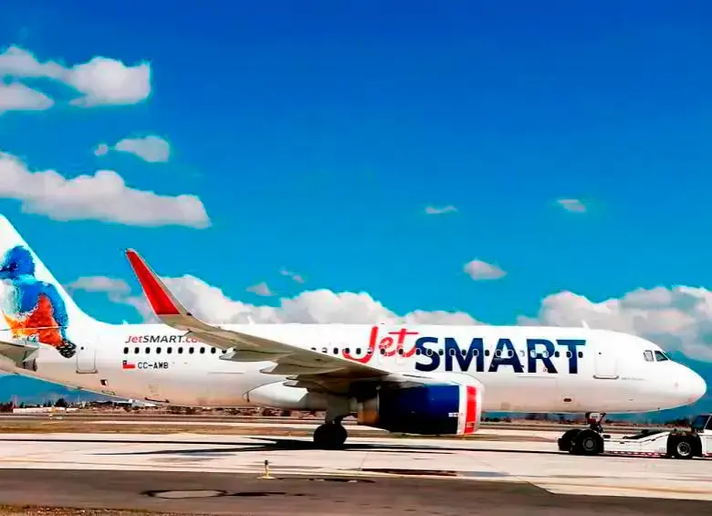 JetSmart lanza vuelos desde 47.500. FOTO CORTESÍA. 