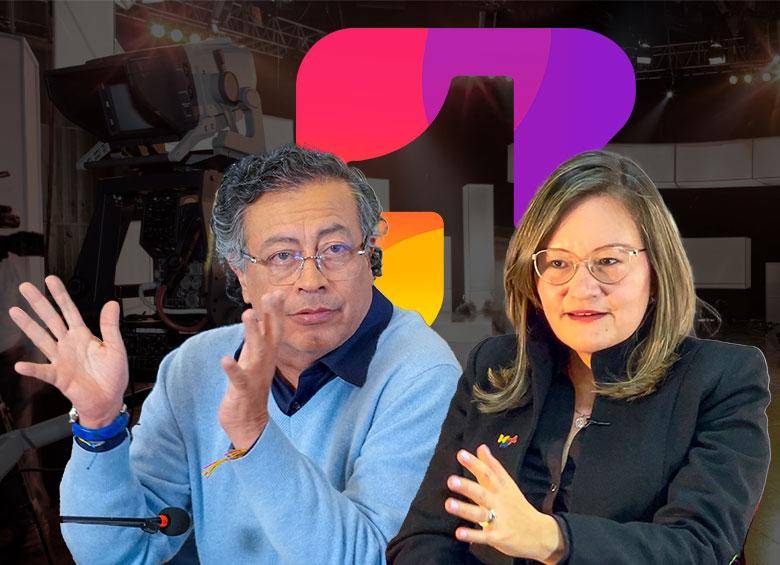 Avendaño considera que el jefe de Estado “está confundido, que no ha entendido cuál es el origen de Canal 1. FOTOS: Colprensa y Getty