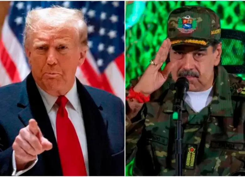Donald Trump ha señalado al régimen de Nicolás Maduro de tener relación con los narcotraficantes. FOTO GETTY
